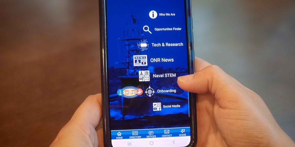 Source: https://www.nre.navy.mil/media-center/news-releases/new-onr-mobile-app-available-download-including-don-work-phones